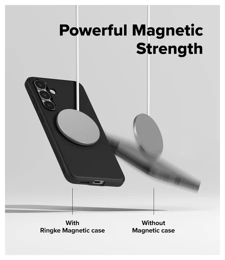 Ringke Onyx Magnetic Samsung Galaxy S25 FE Hoesje MagSafe Zwart afbeelding 8