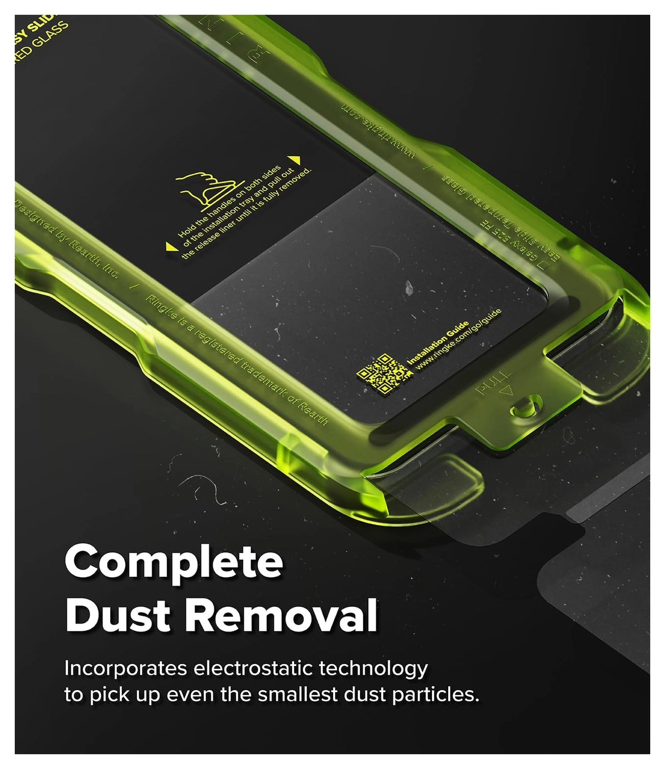 Ringke Easy Slide Samsung Galaxy S25 FE Screen Protector met Jig 2-Pack afbeelding 4