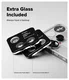 Ringke Frame Glass Nothing Phone (3) Camera Protector Zwart (2-Pack) afbeelding 4