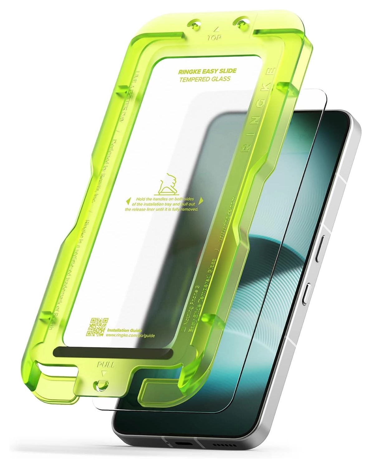 Ringke Easy Slide Nothing Phone (3) Screen Protector met Jig 2-Pack afbeelding 1