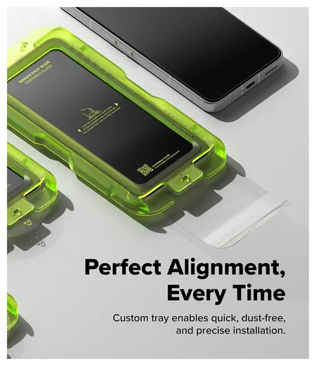 Ringke Easy Slide Nothing Phone (3) Screen Protector met Jig 2-Pack afbeelding 3