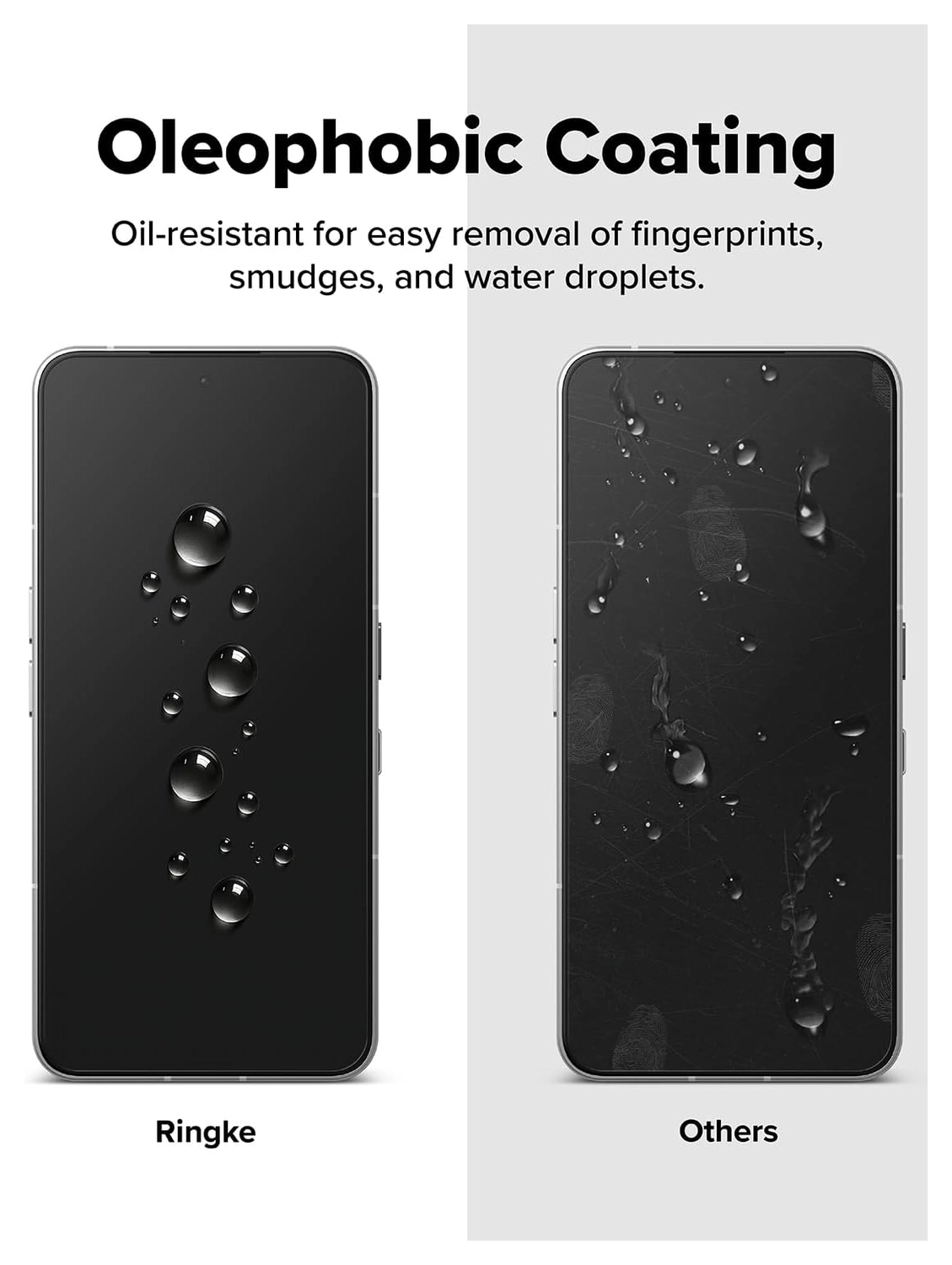Ringke Easy Slide Nothing Phone (3) Screen Protector met Jig 2-Pack afbeelding 7