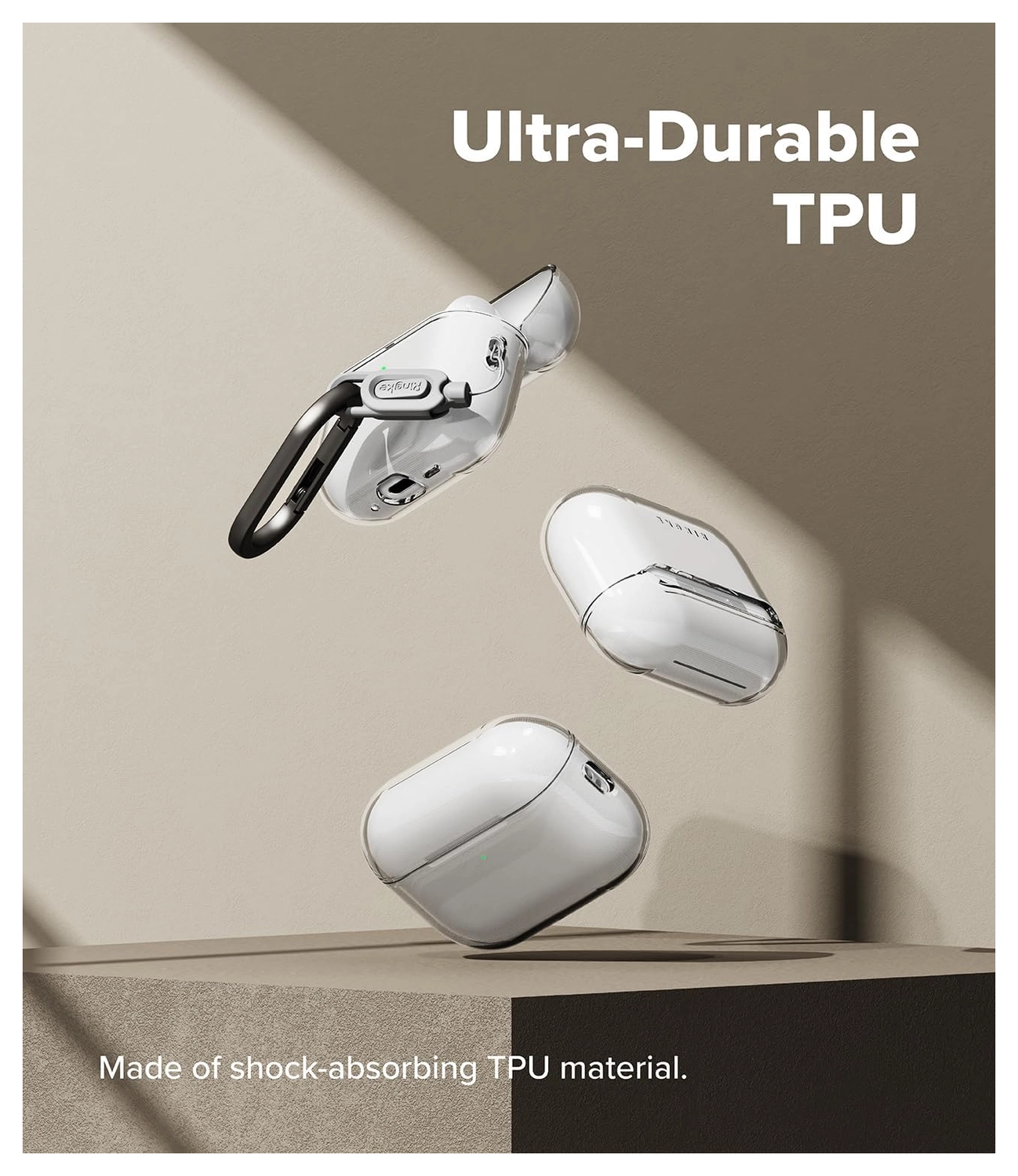 Ringke Air Case Apple AirPods Pro 3 Hoesje TPU Transparant afbeelding 4