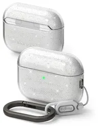 Ringke Air Case Apple AirPods Pro 3 Hoesje TPU Glitter Transparant afbeelding