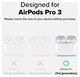 Ringke Air Case Apple AirPods Pro 3 Hoesje TPU Glitter Transparant afbeelding 9