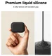 Ringke Silicone Case Apple AirPods Pro 3 Hoesje Siliconen Cover Zwart afbeelding 4