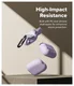Ringke Silicone Case Apple AirPods Pro 3 Hoesje Siliconen Cover Paars afbeelding 3