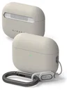 Ringke Silicone Case Apple AirPods Pro 3 Hoesje Siliconen Cover Beige