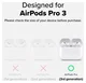 Ringke Silicone Case Apple AirPods Pro 3 Hoesje Siliconen Cover Roze afbeelding 2