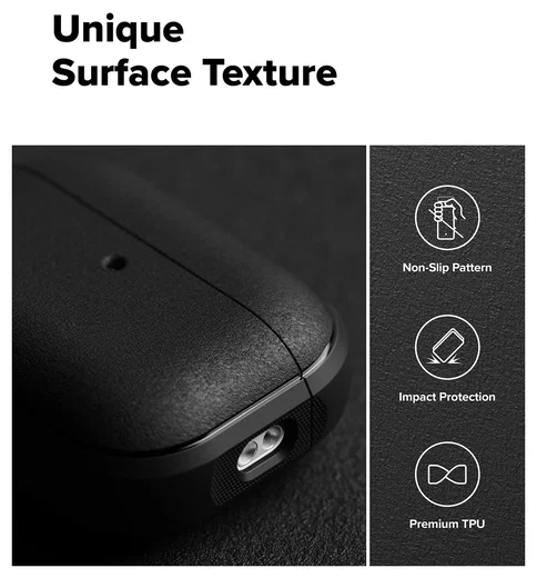 Ringke Onyx Magnetic Apple AirPods Pro 3 Hoesje Case Zwart afbeelding 3