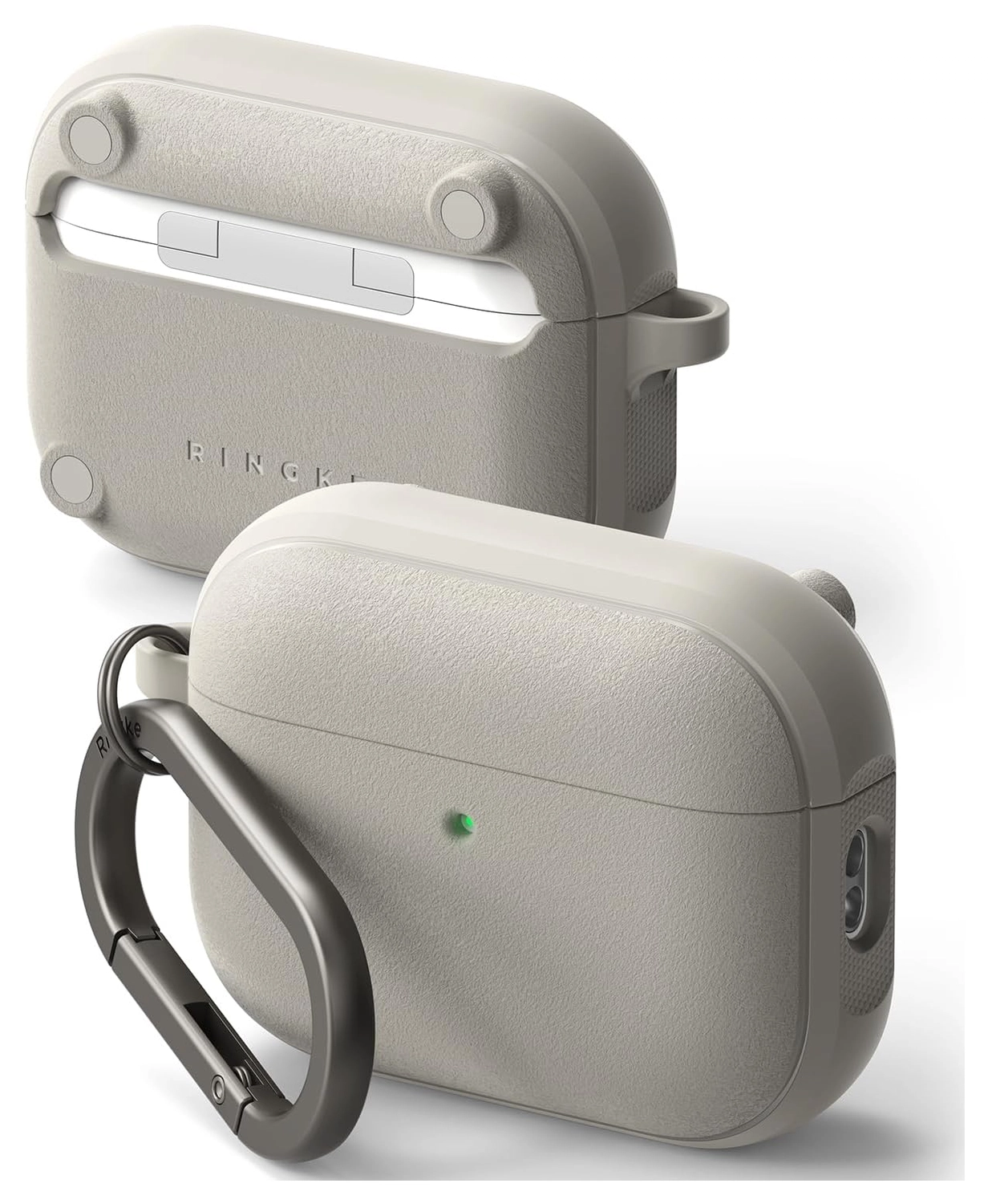 Ringke Onyx Magnetic Apple AirPods Pro 3 Hoesje Case Grijs afbeelding 1