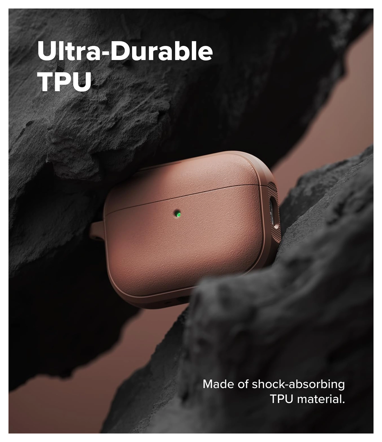 Ringke Onyx Magnetic Apple AirPods Pro 3 Hoesje Case Roze afbeelding 4