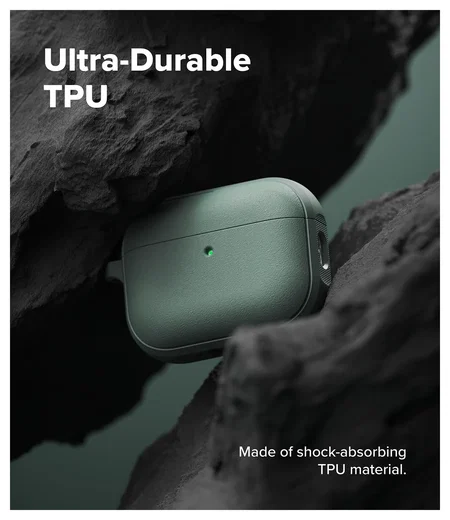 Ringke Onyx Magnetic Apple AirPods Pro 3 Hoesje Case Groen afbeelding 4