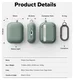 Ringke Onyx Magnetic Apple AirPods Pro 3 Hoesje Case Groen afbeelding 7