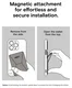 MOFT MOVAS Snap-On MagSafe Kaarthouder Vegan Leer Pasjeshouder Taupe afbeelding 6
