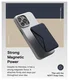 MOFT MOVAS Snap-On MagSafe Kaarthouder Vegan Leer Pasjeshouder Navy afbeelding 4
