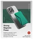 MOFT MOVAS Snap-On MagSafe Kaarthouder Vegan Leer Pasjeshouder Groen afbeelding 4