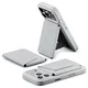 MOFT Snap Field Wallet MagSafe Kaarthouder voor 8 Pasjes Portemonnee Grijs