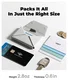 MOFT Snap Field Wallet MagSafe Kaarthouder voor 8 Pasjes Portemonnee Grijs afbeelding 4