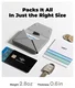 MOFT Snap Field Wallet MagSafe Kaarthouder voor 8 Pasjes Portemonnee Taupe afbeelding 4