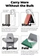 MOFT Snap Field Wallet MagSafe Kaarthouder voor 8 Pasjes Portemonnee Zwart afbeelding 6