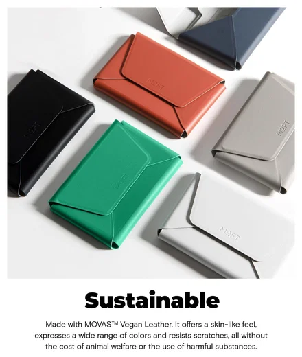 MOFT Snap Field Wallet MagSafe Kaarthouder voor 8 Pasjes Portemonnee Zwart afbeelding 8
