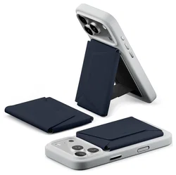 MOFT Snap Field Wallet MagSafe Kaarthouder voor 8 Pasjes Portemonnee Navy afbeelding