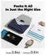 MOFT Snap Field Wallet MagSafe Kaarthouder voor 8 Pasjes Portemonnee Navy afbeelding 4
