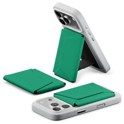 MOFT Snap Field Wallet MagSafe Kaarthouder voor 8 Pasjes Portemonnee Groen afbeelding