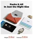 MOFT Snap Field Wallet MagSafe Kaarthouder voor 8 Pasjes Portemonnee Rood/Oranje afbeelding 4