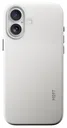 MOFT MOVAS Snap iPhone 17 Hoesje MagSafe Vegan Leer Back Cover Grijs