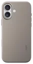 MOFT MOVAS Snap iPhone 17 Hoesje MagSafe Vegan Leer Back Cover Taupe