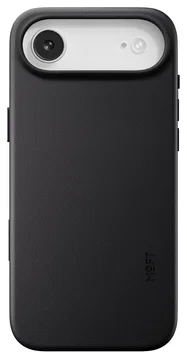 MOFT MOVAS Snap iPhone Air Hoesje MagSafe Vegan Leer Back Cover Zwart