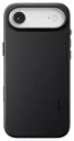 MOFT MOVAS Snap iPhone Air Hoesje MagSafe Vegan Leer Back Cover Zwart