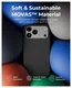 MOFT MOVAS Snap iPhone Air Hoesje MagSafe Vegan Leer Back Cover Zwart afbeelding 5