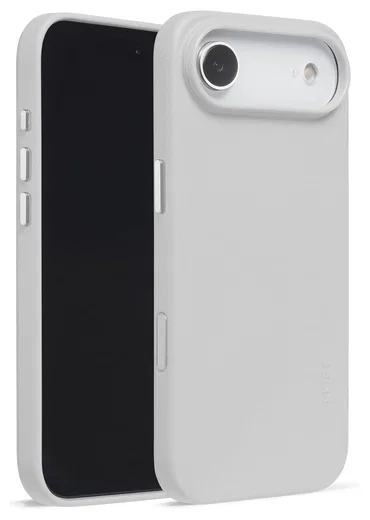 MOFT MOVAS Snap iPhone Air Hoesje MagSafe Vegan Leer Back Cover Grijs afbeelding 2