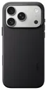 MOFT MOVAS Snap iPhone 17 Pro Hoesje MagSafe Vegan Leer Back Cover Zwart