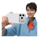 MOFT MOVAS Snap iPhone 17 Pro Hoesje MagSafe Vegan Leer Back Cover Grijs afbeelding 12