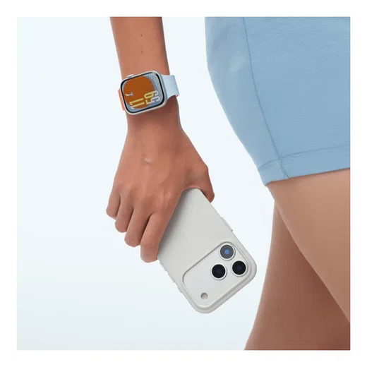 MOFT MOVAS Snap iPhone 17 Pro Hoesje MagSafe Vegan Leer Back Cover Grijs afbeelding 14
