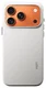 MOFT MOVAS Snap iPhone 17 Pro Hoesje MagSafe Vegan Leer Back Cover Grijs