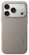 MOFT MOVAS Snap iPhone 17 Pro Hoesje MagSafe Vegan Leer Back Cover Taupe