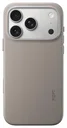 MOFT MOVAS Snap iPhone 17 Pro Hoesje MagSafe Vegan Leer Back Cover Taupe