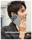 MOFT MOVAS Snap iPhone 17 Pro Hoesje MagSafe Vegan Leer Back Cover Taupe afbeelding 6