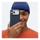 MOFT MOVAS Snap iPhone 17 Pro Hoesje MagSafe Vegan Leer Back Cover Navy afbeelding 14