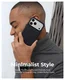 MOFT MOVAS Snap iPhone 17 Pro Hoesje MagSafe Vegan Leer Back Cover Navy afbeelding 7