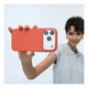 MOFT MOVAS Snap iPhone 17 Pro Hoesje MagSafe Vegan Leer Back Cover Rood afbeelding 12
