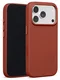 MOFT MOVAS Snap iPhone 17 Pro Hoesje MagSafe Vegan Leer Back Cover Rood afbeelding 2