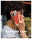 MOFT MOVAS Snap iPhone 17 Pro Hoesje MagSafe Vegan Leer Back Cover Rood afbeelding 6