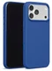 MOFT MOVAS Snap iPhone 17 Pro Hoesje MagSafe Vegan Leer Back Cover Blauw afbeelding 2