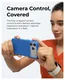 MOFT MOVAS Snap iPhone 17 Pro Hoesje MagSafe Vegan Leer Back Cover Blauw afbeelding 7
